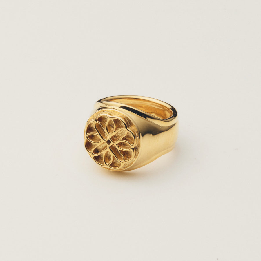 LOGO SIGNET RING B