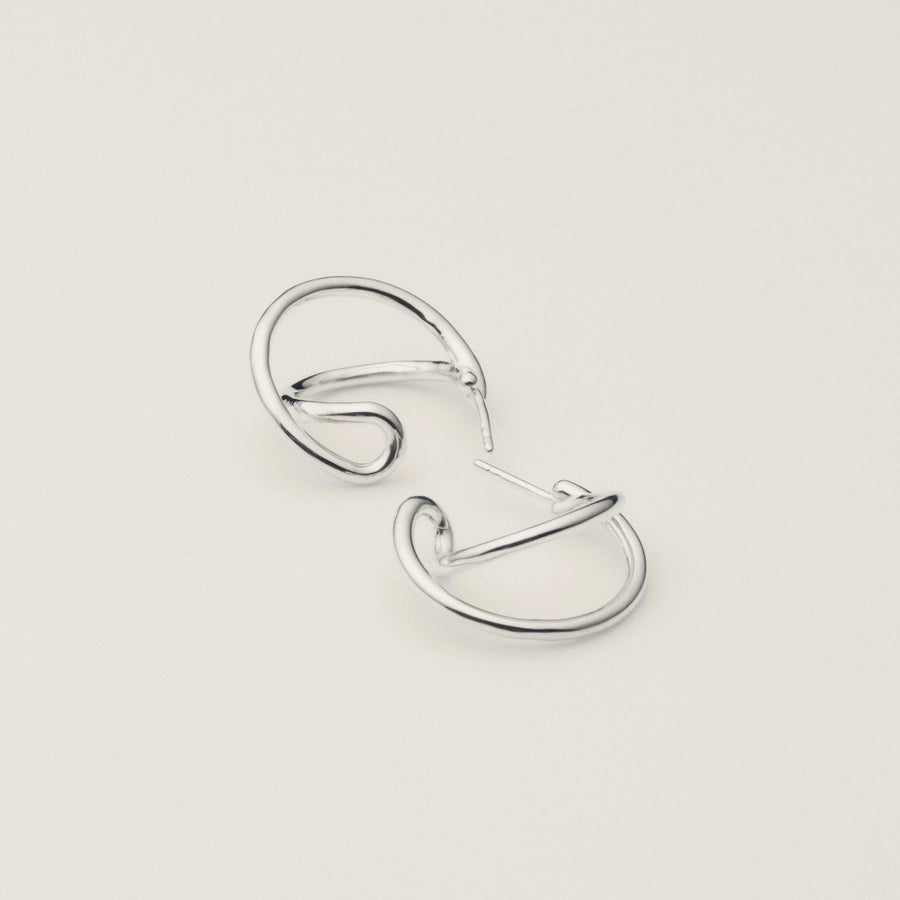 N LINE EARRINGS A